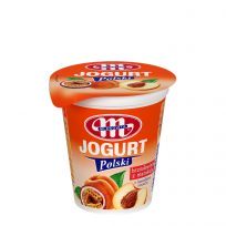 Jogurt Polski brzoskwinia z marakują z kawałkami owoców 150 g