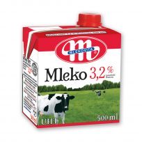Mleko UHT 3,2% tłuszczu 500 ml