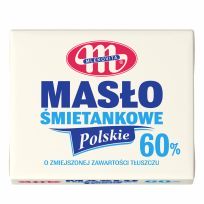 Masło Polskie śmietankowe 60% tłuszczu