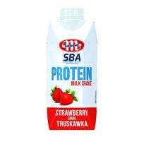 Super Body Active mleczny napój proteinowy o smaku truskawkowym
