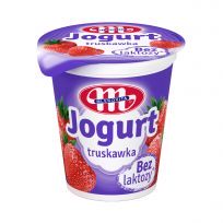 Jogurt Polski bez laktozy truskawkowy
