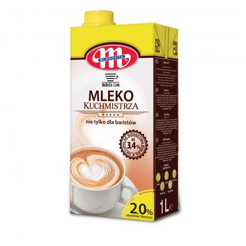 Mleko Kuchmistrza nie tylko dla baristów UHT 2%
