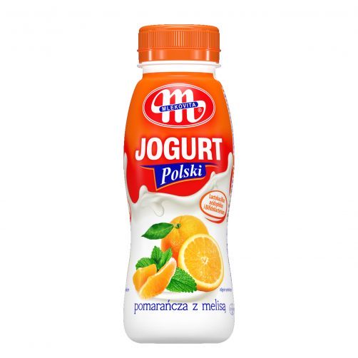 Jogurt Polski pitny pomarańcza z melisą