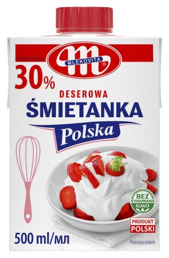 Śmietanka Polska 30% UHT 500 ml