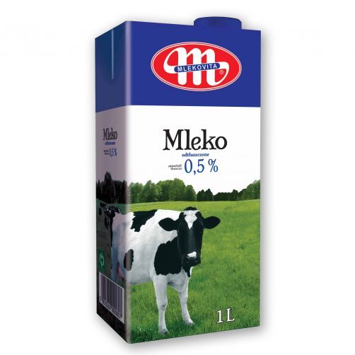 Mleko UHT 0,5% tłuszczu