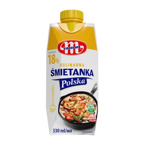 Śmietanka Polska 18% UHT 330 ml