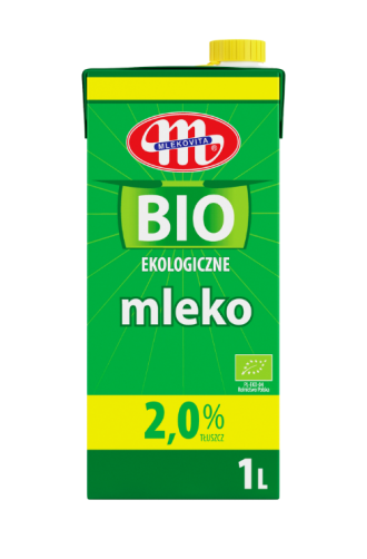 BIO ekologiczne mleko UHT 2%