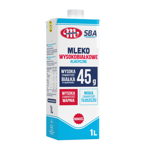 Super Body Active mleko wysokobiałkowe UHT 0,5%